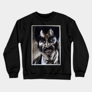 Blacula "Barbarity" portrait (original) Crewneck Sweatshirt